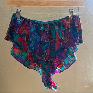 Vintage Victorias Secret gold label night shorties